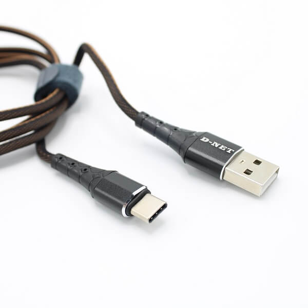 کابل USB گوشی اندروید TYPE-C دی نت V-23