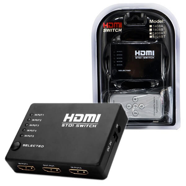 سوییچ 1به 5 HDMI