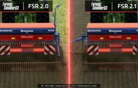 مقایسه عملکرد فناوری FSR 2.1 و FSR 2.0