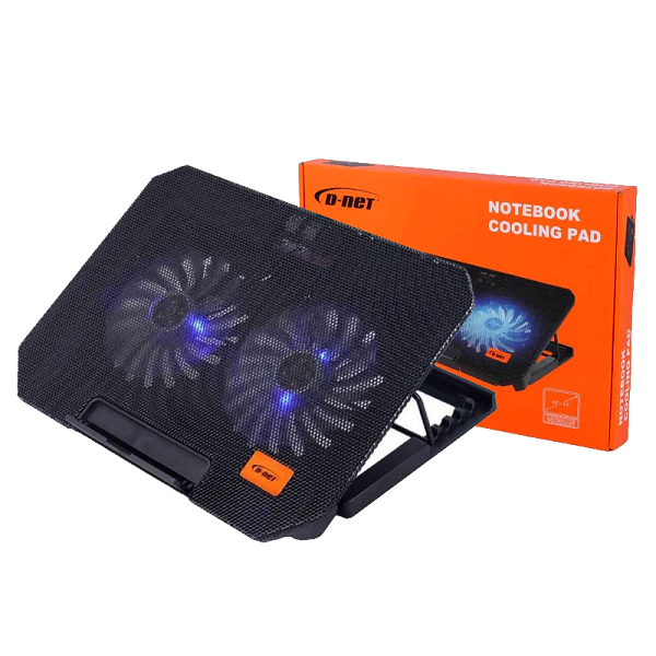 پایه خنک کننده لپ تاپ 2فن مدل DTS200 پایه خنک کننده لپ تاپ 2فن مدل DTS200