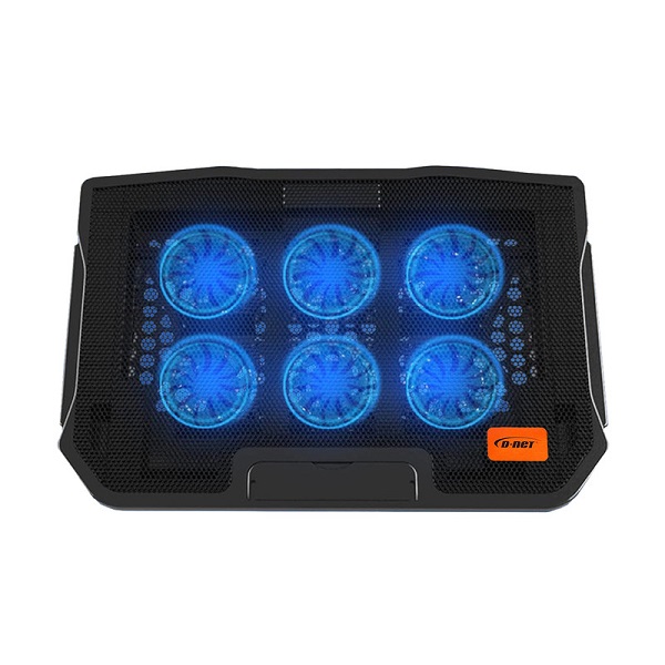 پایه خنک کننده لپ تاپ 6فن مدل DTH9 پایه خنک کننده لپ تاپ 6فن مدل DTH9
