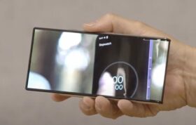 Lenevo-rollable-OLED-phone گوشی رول شدنی مفهومی لنوو