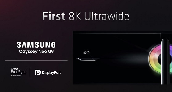 نمایشگرهای اولترا واید 8K به همراه پورت DisplayPort 2.1  عرضه می‌شوند