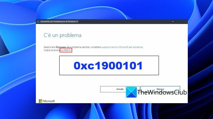  خطای 0xc1900101 در هنگام آپدیت ویندوز 11