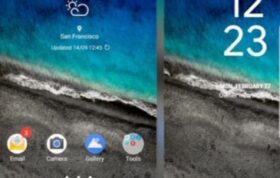 تم PixelizeD Samsung Theme