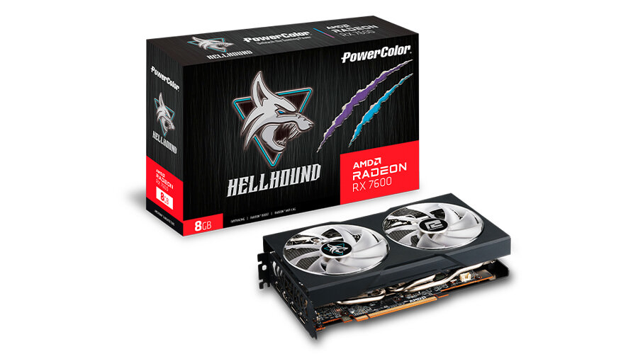 پاورکالر HELLHOUND AMD Radeon RX 7600