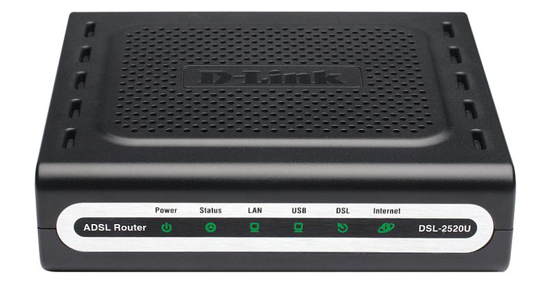 مودم سیمی ADSL دی لینک DSL-2520U بهترین مودم های بازار