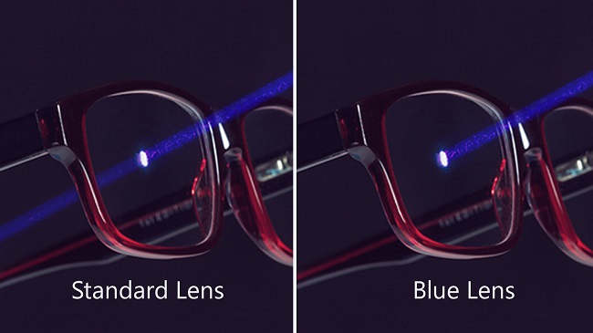 عینک‌های دارای فیلتر ضد نور آبی
