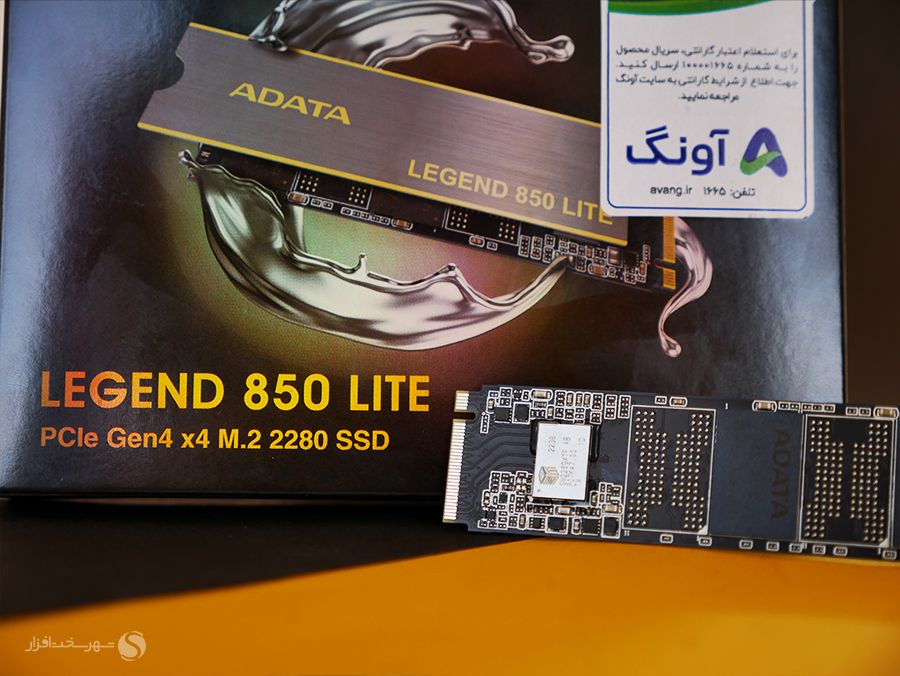 بررسی حافظه اس اس دی ADATA Legend 850 Lite