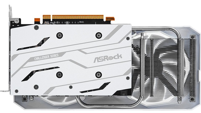 معرفی کارت گرافیک RX 6600 Challenger با رنگ سفید از برند ASRock