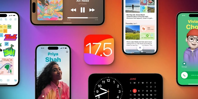 آپدیت  iOS 17.5