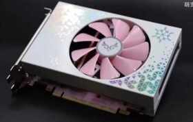 کارت گرافیک کوچک و جمع‌وجور RTX 4070 ITX Sakura Blizzard