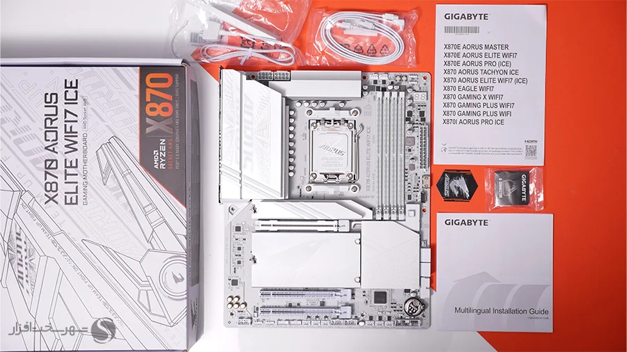 Gigabyte-MB-X870-Aorus-Elite-WiFi7-ICE-box-contents