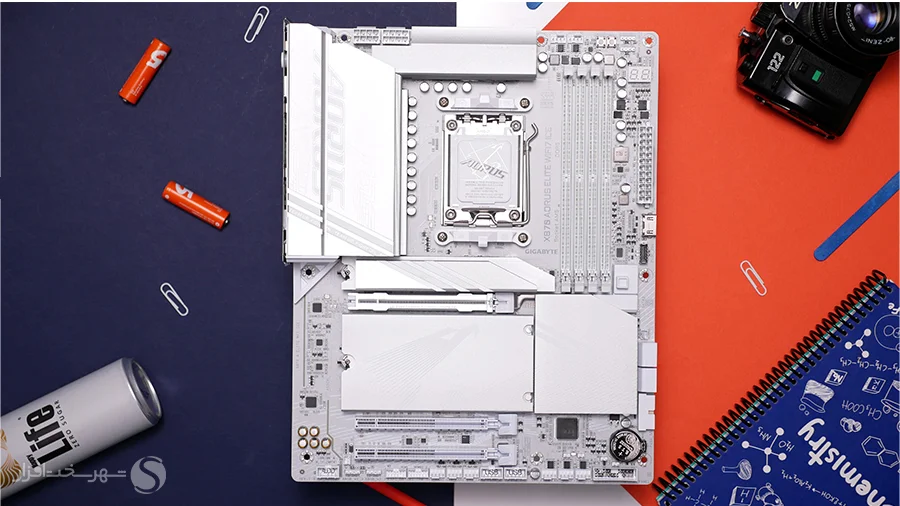 Gigabyte-MB-X870-Aorus-Elite-WiFi7-ICE-board-front