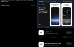اپلیکیشن Gemini در اپ استور اپل
