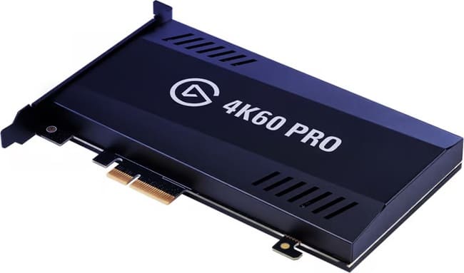 برای استریم محتوای 4K به کارت کپچر 4K مثل Elgato 4K60 Pro احتیاج است