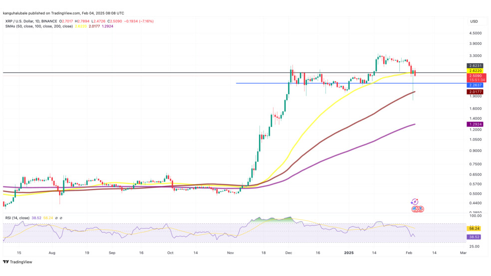 دلیل رشد امروز ریپل (XRP) چیست؟ سه‌شنبه 16 بهمن