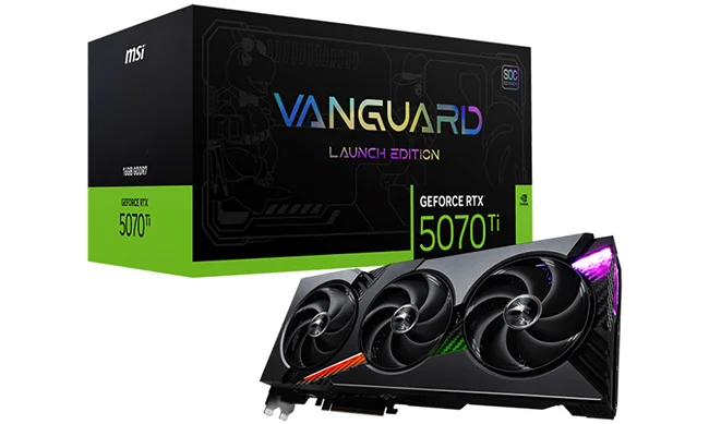 سری VANGUARD شرکت MSI