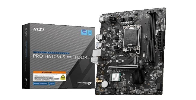 مادربرد MSI PRO H610M-S WIFI