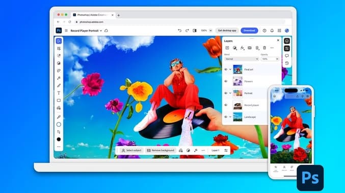 ویژگی‌های نسخه پریمیوم فوتوشاپ موبایل