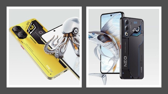گوشی های نوبیا neo 3 و neo 3 gt