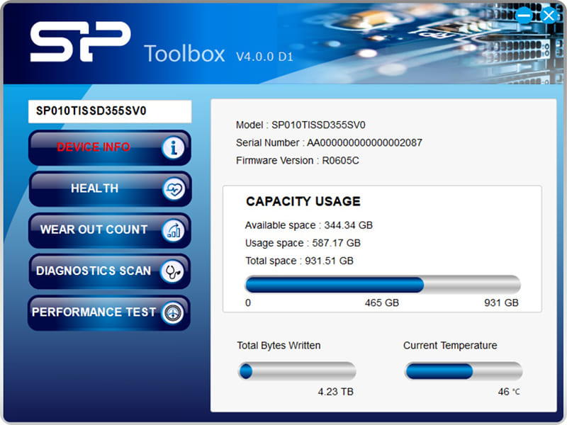 تصویری از اپلیکیشن SP ToolBox
