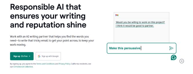 سایت Grammarly