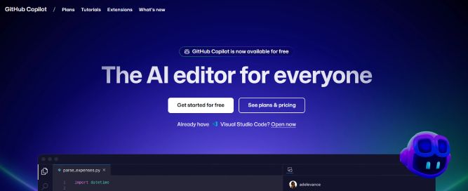ابزار GitHub Copilot