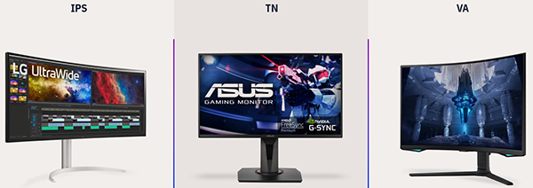 نوع پنل (IPS ،VA ،TN) کدام بهتر است؟