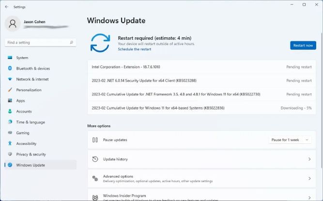 به روزرسانی سیستم برای رفع خرابی پورت USB