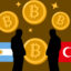 سقف تاریخی جدید بیت کوین در ترکیه و آرژانتین