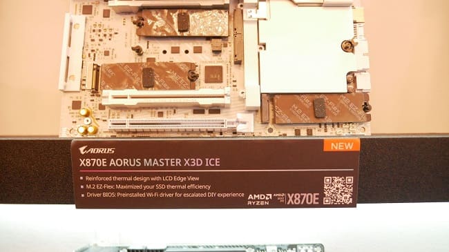 X870E AORUS Master X3D ICE مشخصات