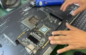 برد PCB GTX 9070 با حافظه 8 گیگابایتی