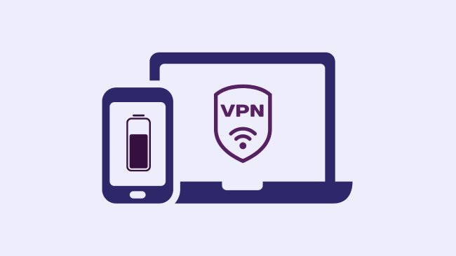  کاهش مصرف باتری هنگام استفاده از VPN