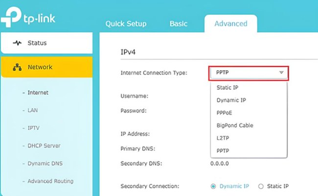 استفاده از مودم یا روتر با قابلیت VPN داخلی