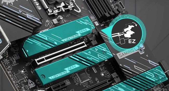 درگاه M.2 NVMe PCIe 5.0