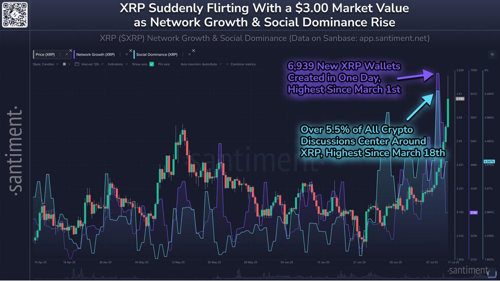 همه چیز برای جهش ریپل (XRP) مهیاست؛ نهنگ‌ها به بازار بازگشتند