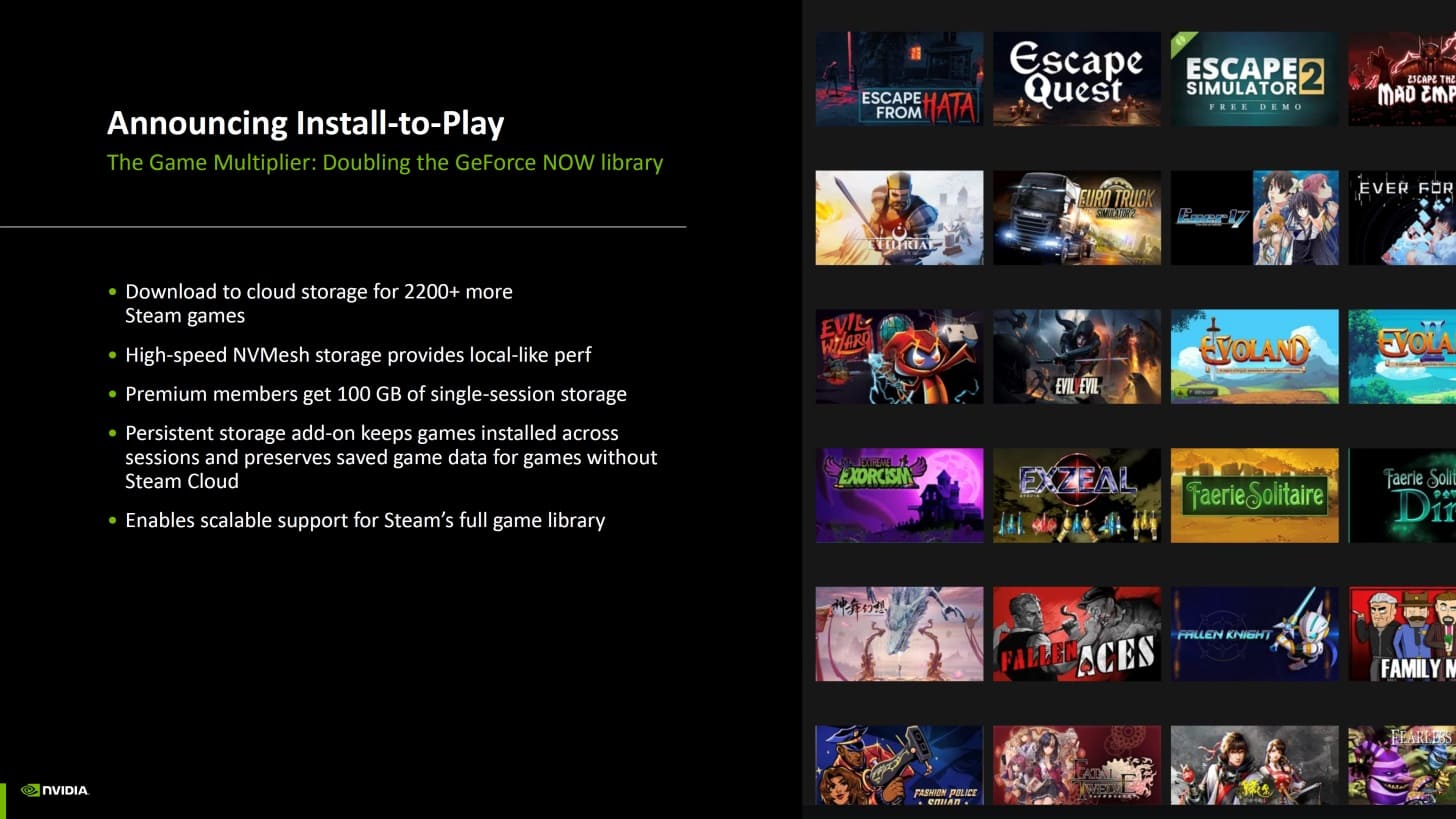 روش های جدید نصب بازی‌ها در GeForce NOW