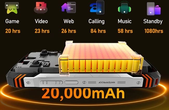 رم بیشتر از لپتاپ! گوشی Tank 1 با 48 گیگابایت رم و باتری غولپیکر از راه رسید گوشی جان سخت Oscal Tank 1