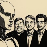 استیو بنون و استیو وازنیاک خواستار توقف توسعه ابرهوش شدند.