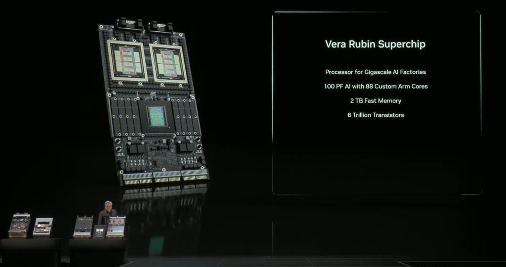 انویدیا از ابرتراشه هوش مصنوعی Vera Rubin رونمایی کرد مشخصات پردازنده Vera Rubin
