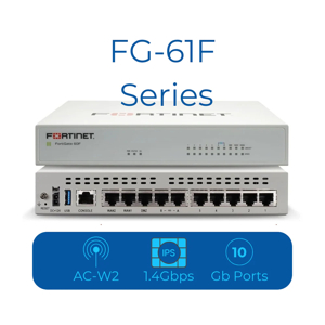 چگونه FortiGate 61F را نصب کنیم؟ Fortinet FortiGate FG-61F Network Security/Firewall ...