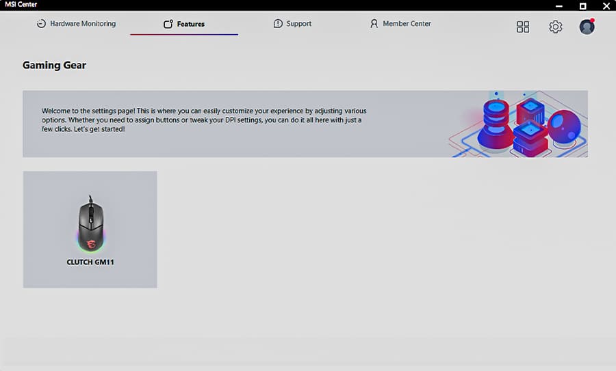 ماژول Gaming Gear و کاربردهای آن در MSI Center