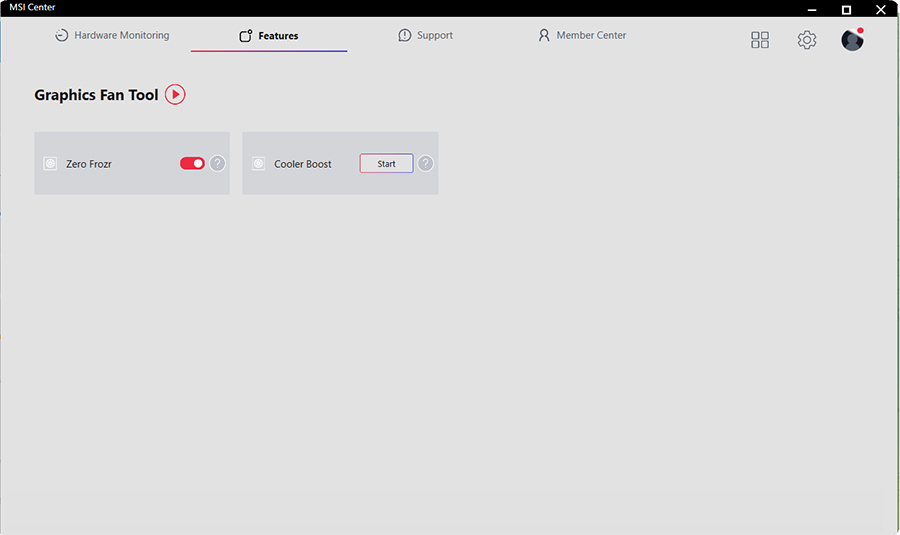 ماژول Graphics Fan Tool