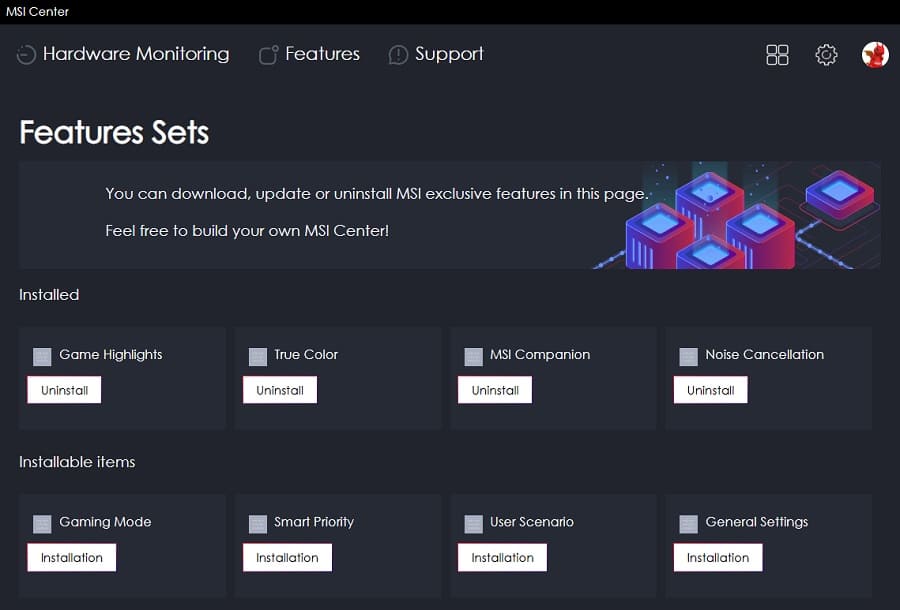 User Scenario ام اس آی سنتر