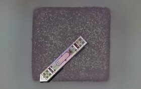 اندازه این ایمپلنت مغزی در مقابل یک دانه نمک