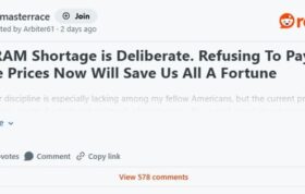 درخواست خرید رم در ردیت