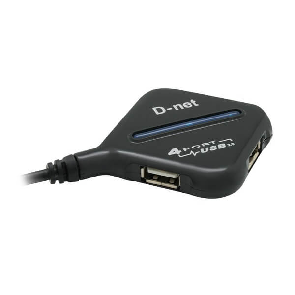 هاب 4 پورت USB 2.0 لوزی ( USB HUB ) دی نت