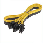 تبدیل 8 پین نر برق پاور به دو تا 2+6 پین نر VGA