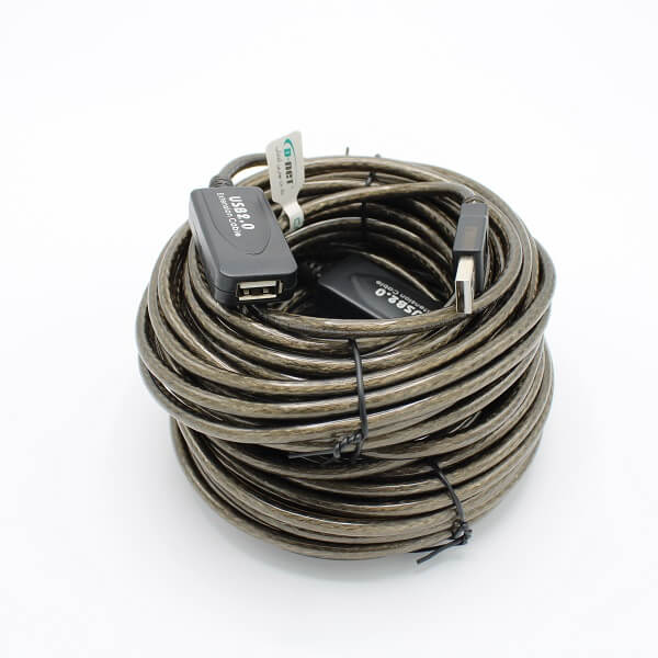 کابل افزایش طول USB بافر دار ( تقویت کننده ) دی نت 10 متری